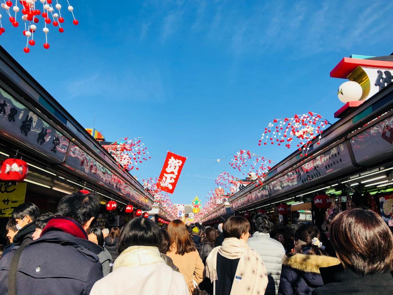 Plat Hostel Keikyu Asakusa Karin Tokyo Bagian luar foto
