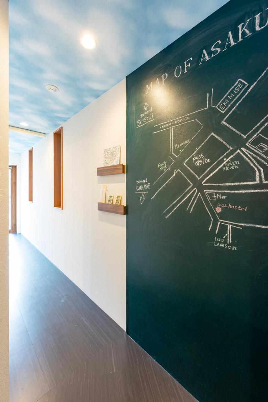 Plat Hostel Keikyu Asakusa Karin Tokyo Bagian luar foto