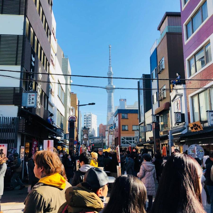 Plat Hostel Keikyu Asakusa Karin Tokyo Bagian luar foto