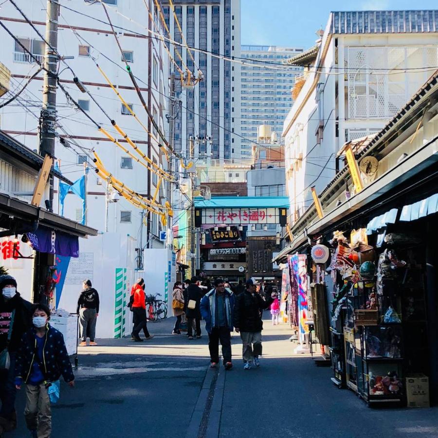 Plat Hostel Keikyu Asakusa Karin Tokyo Bagian luar foto