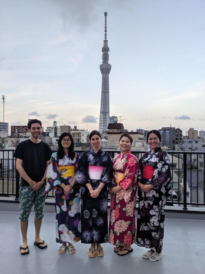 Plat Hostel Keikyu Asakusa Karin Tokyo Bagian luar foto